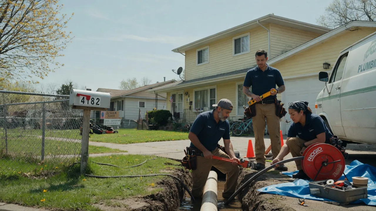 Gas Line Repair in Sextonville, WI near me